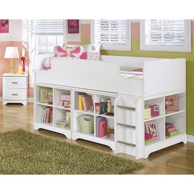 Lulu Bedroom Set w/ Loft Storage Bed Signature Design by Ashley Furniture FurniturePick