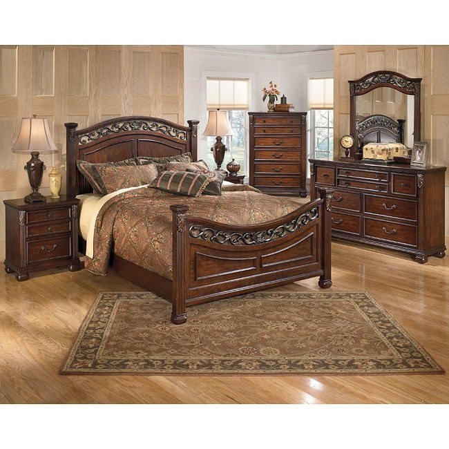 Leahlyn Panel Bedroom Set Signature Design By Ashley Furniture Furniturepick