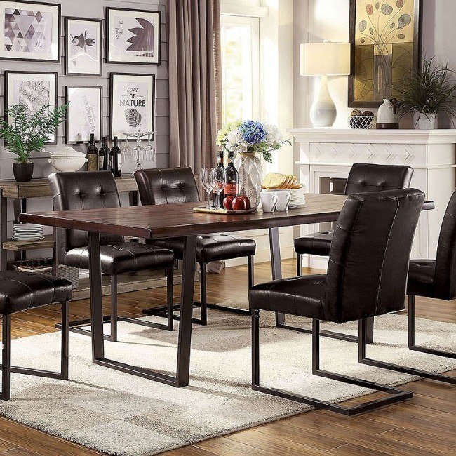 Pisek Dining Table By Furniture Of America Furniturepick
