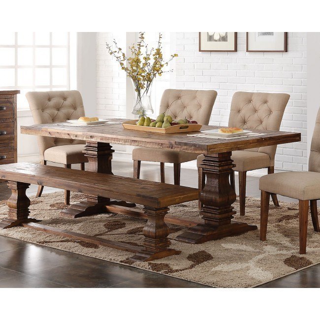 Normandy Rectangular Dining Table By New Classic Furniture Furniturepick