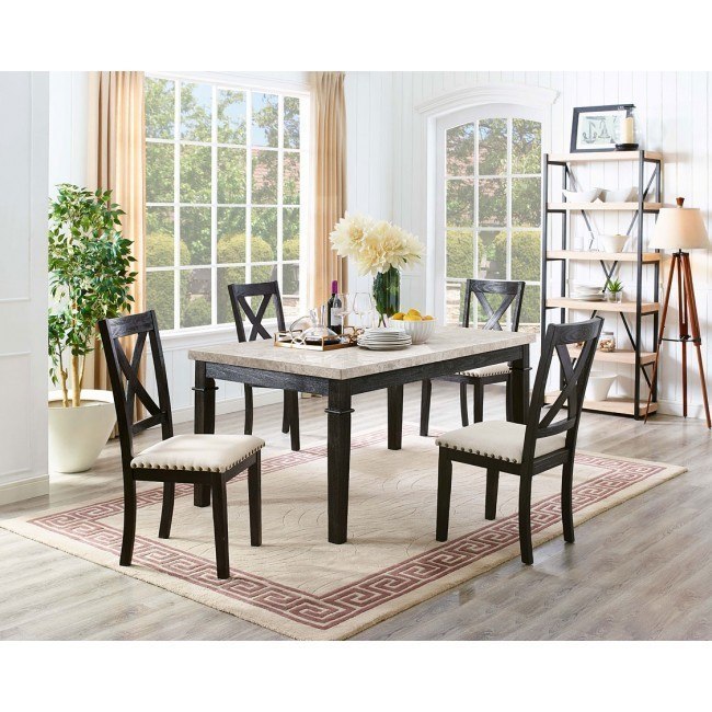 Greystone Dining Room Set By Elements Furniture Furniturepick