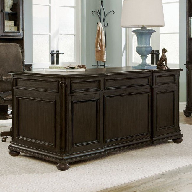 Broughton Hall Executive Desk By Magnussen Furniturepick