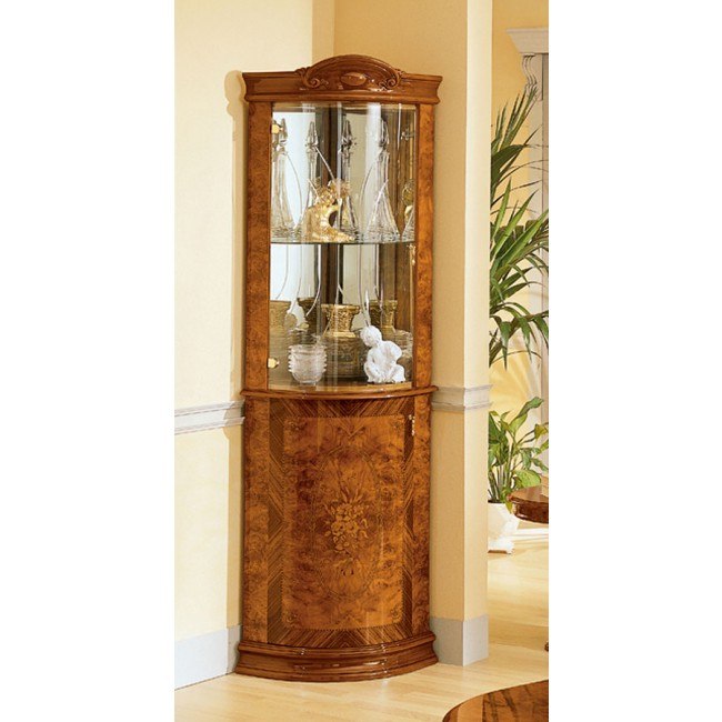 Milady Corner Cabinet By Esf Furniture Furniturepick