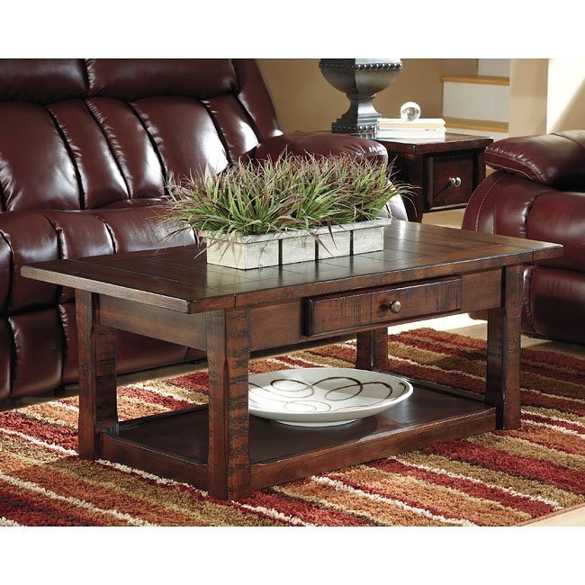 Hindell Park Storage Cocktail Table Signature Design by Ashley