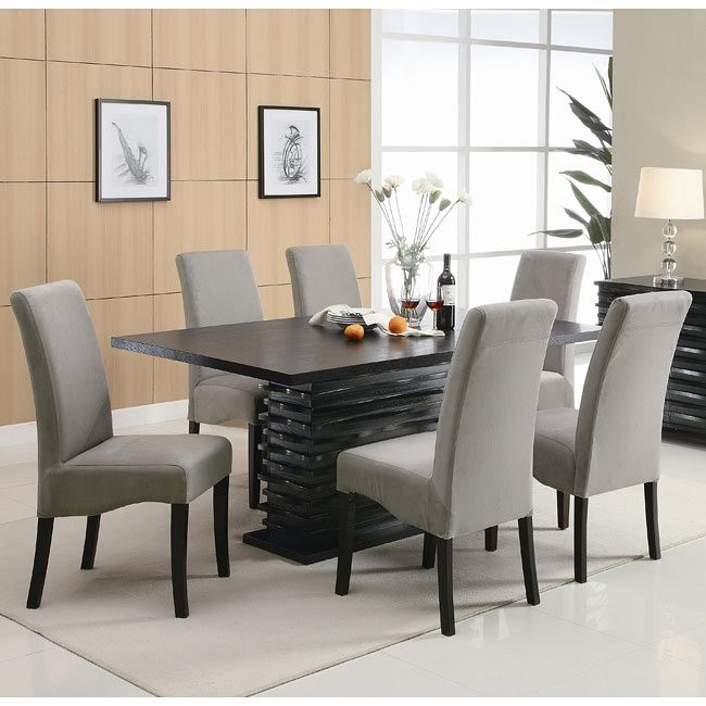 grey dining room set