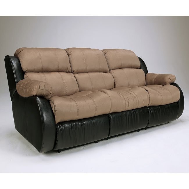 Presley Cocoa Reclining Sofa W Massage Signature Design By Ashley Furniture Furniturepick