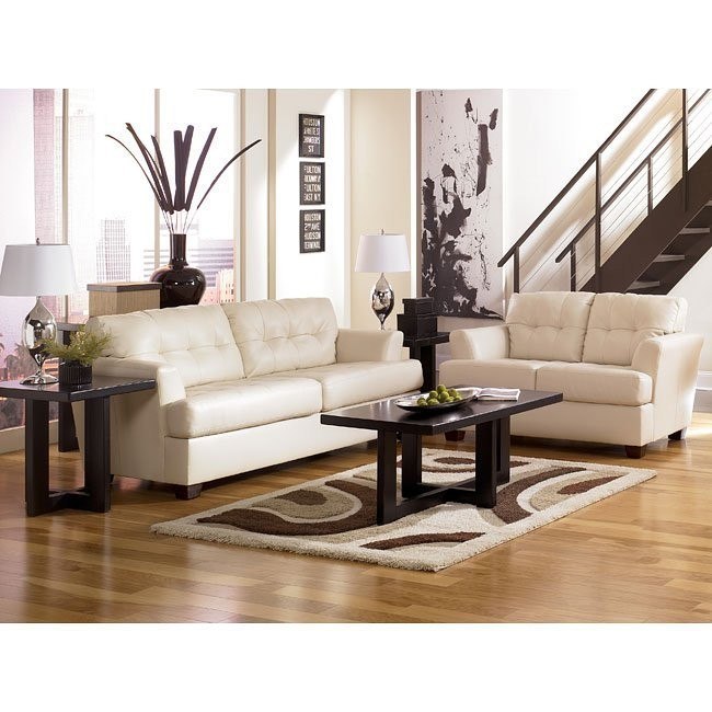 DuraBlend Ivory Living Room Set Signature Design by Ashley Furniture