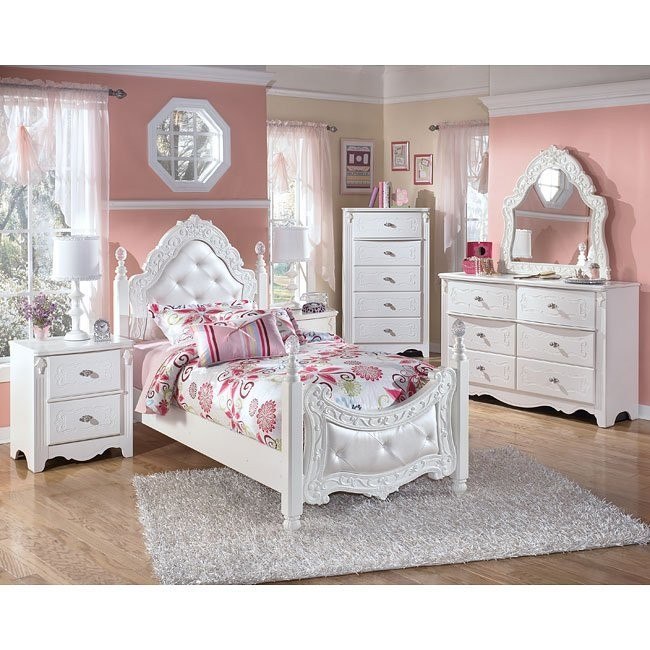 ashley furniture white princess bed