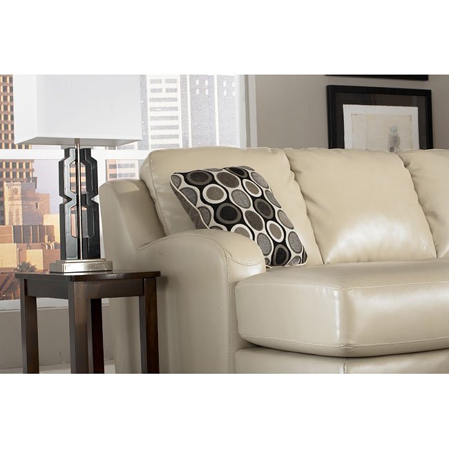 Devin DuraBlend Sandstone Living Room Set Signature Design by Ashley