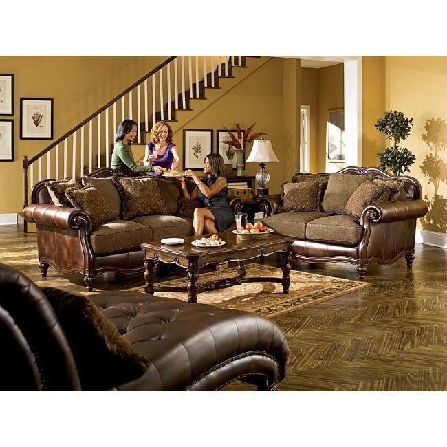 Claremore - Antique Living Room Set Signature Design by Ashley ...