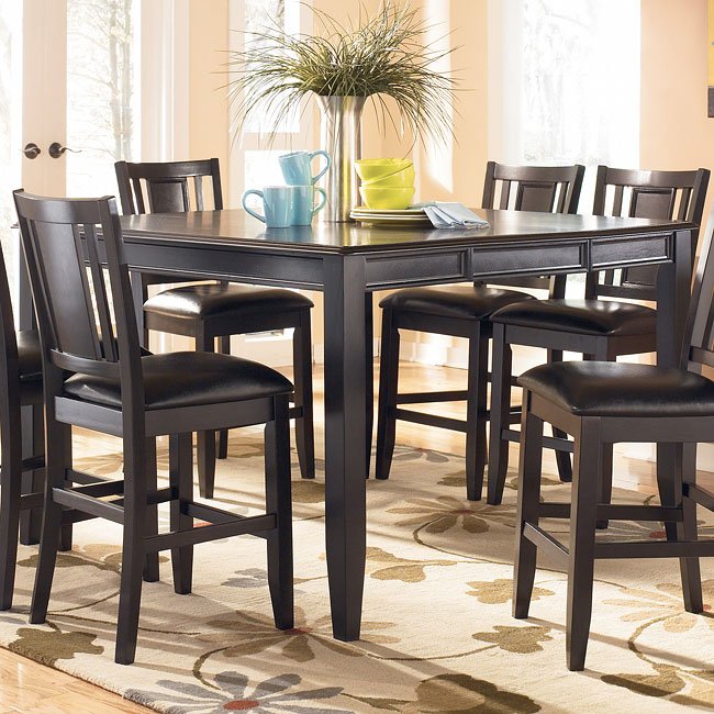 Carlyle Counter Height Table Signature Design By Ashley Furniture Furniturepick