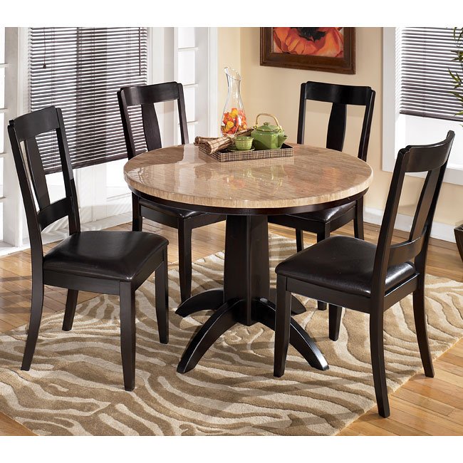Naomi Round 5Piece Signature Design by Ashley Furniture