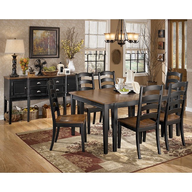 Owingsville 7Piece Dining Room Set Signature Design by Ashley