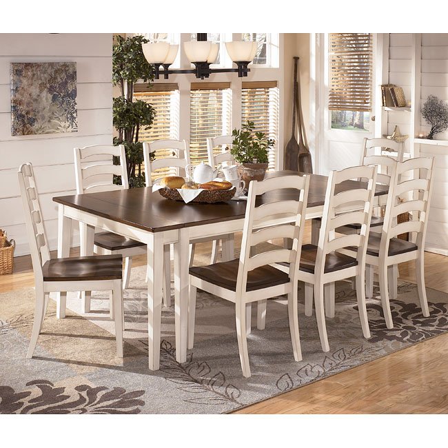 Whitesburg Dining Room Set w/ 2 Chair Choices Signature Design by