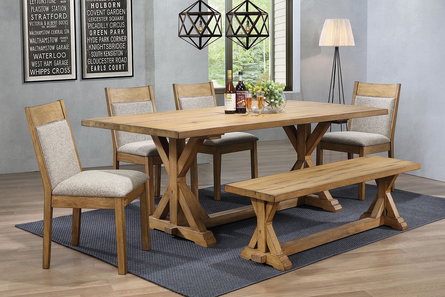 Dinettes Dining Room Furniture Tables  Matching Chair Sets