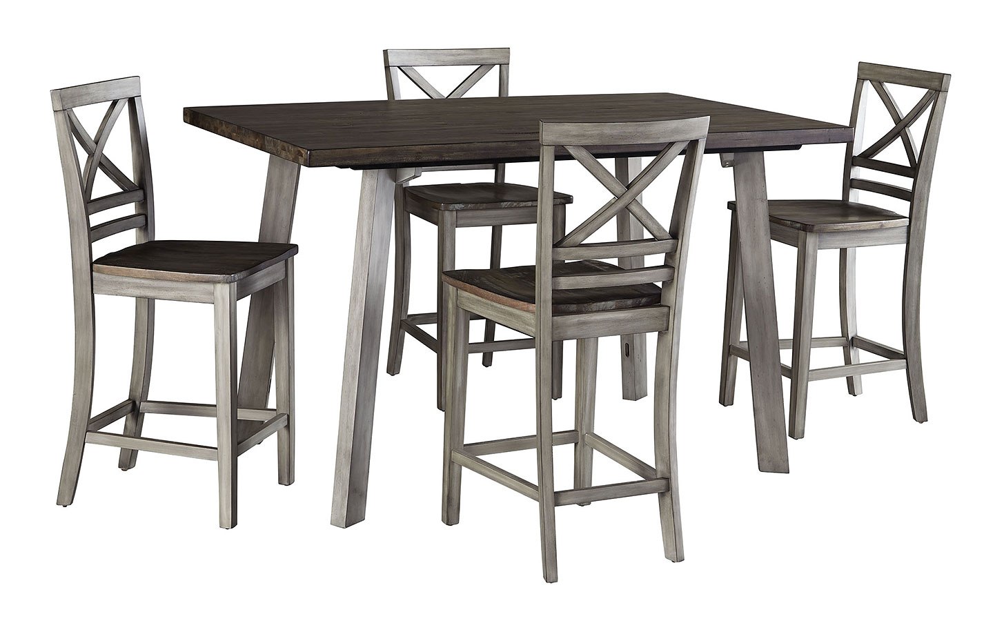 Fairhaven 5Piece Counter Height Dining Set by Standard Furniture