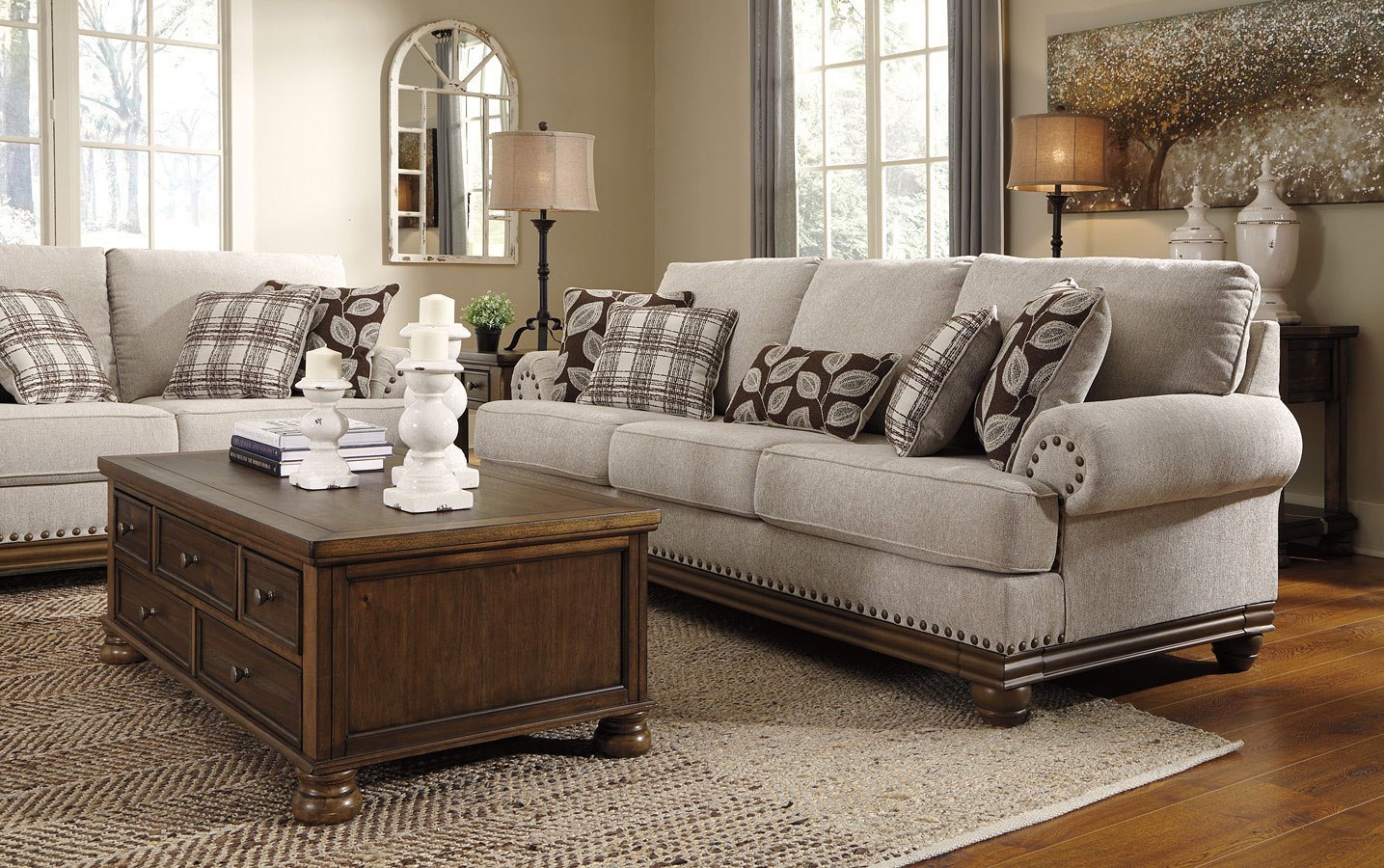 Harleson Wheat Living Room Set by Signature Design by