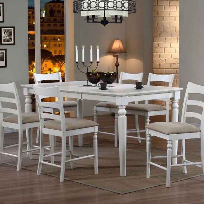 Stonebridge Counter Height Dining Table (Antique White ...