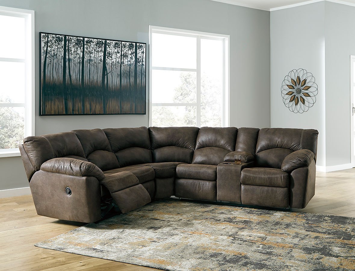 Tambo Canyon Reclining Sectional by Signature Design by Ashley