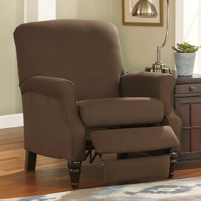 Bromwich Chocolate High Leg Recliner Signature Design by Ashley