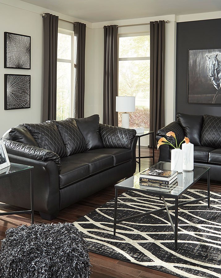 Betrillo Black Living Room Set by Signature Design by Ashley ...