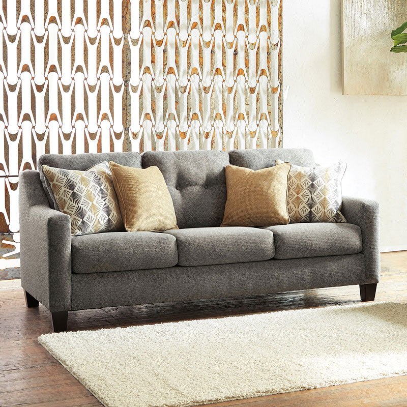 Daylon Graphite Sofa By Benchcraft Furniturepick