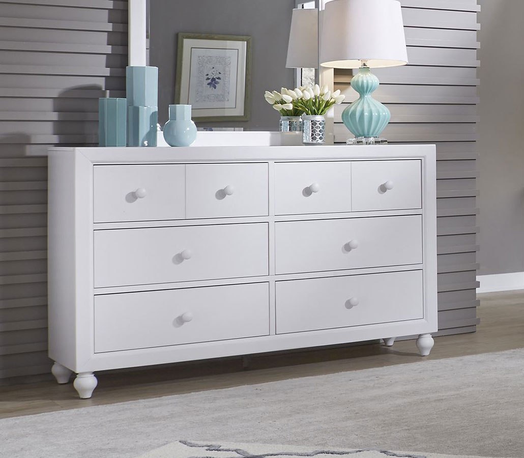 Cottage View Youth Dresser (White) by Liberty Furniture | FurniturePick