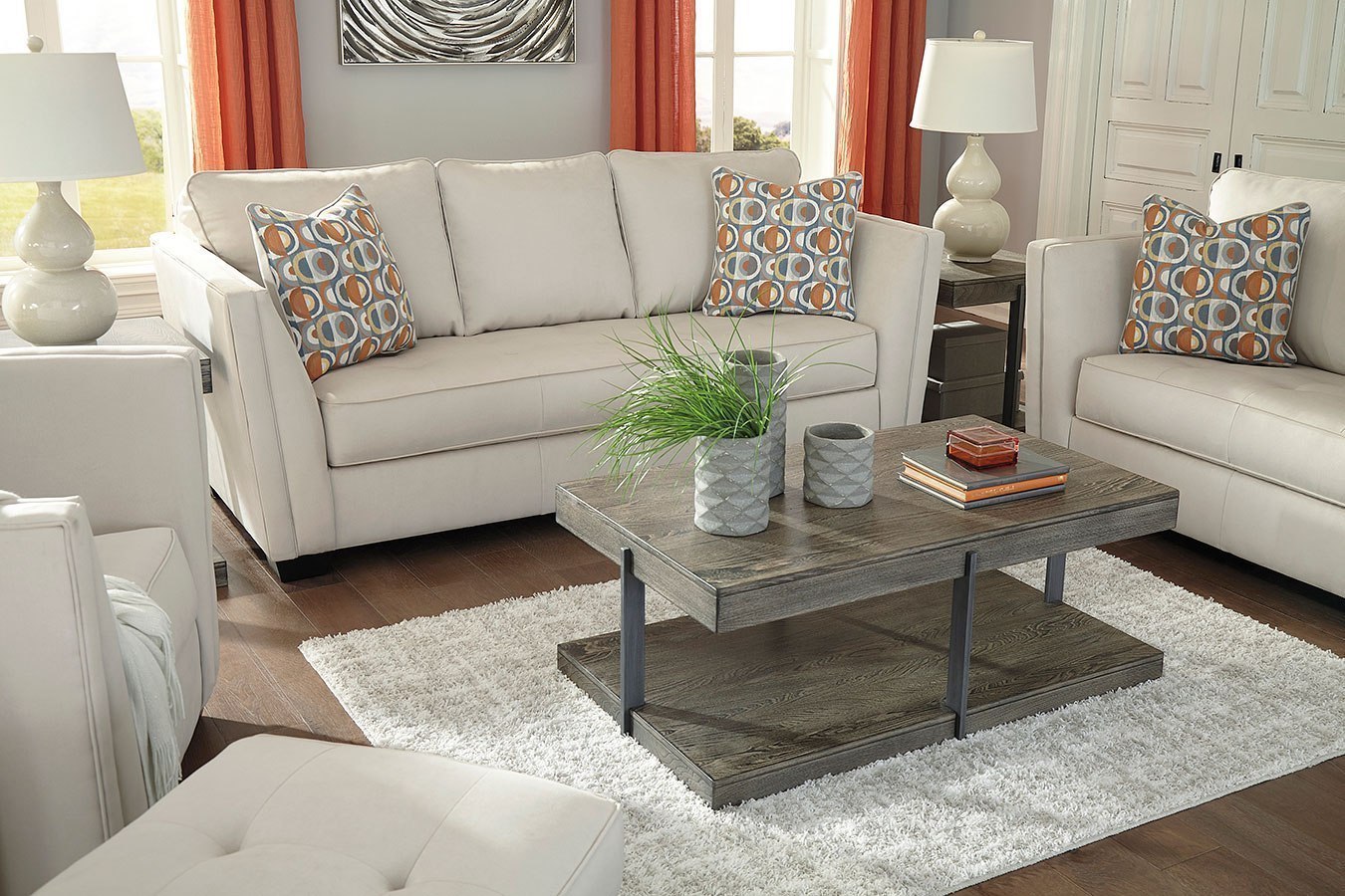 Filone Living Room Set By Ashley Furniture