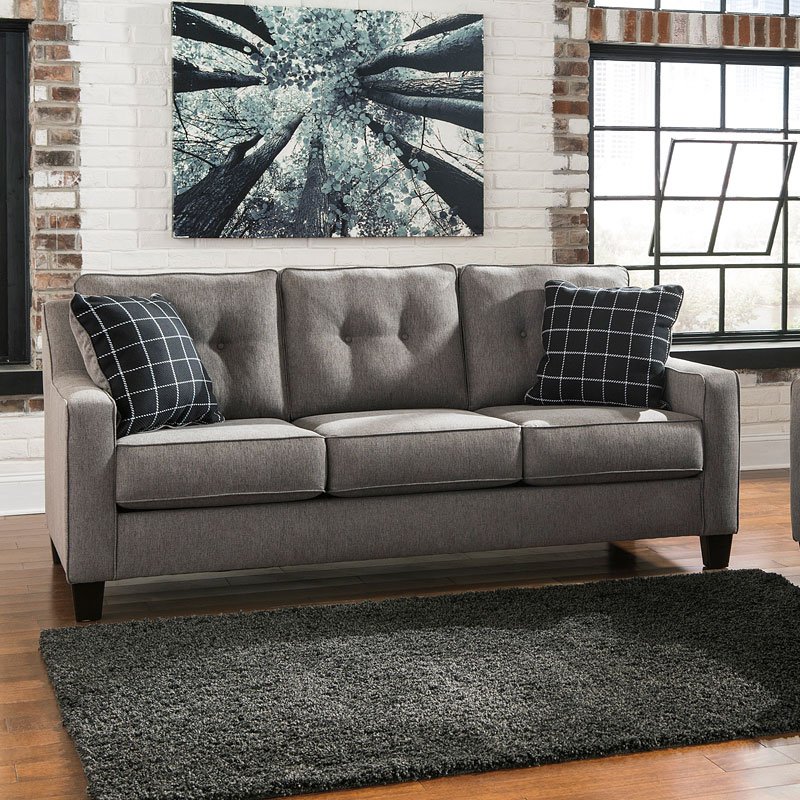Brindon Charcoal Sofa by Signature Design by Ashley