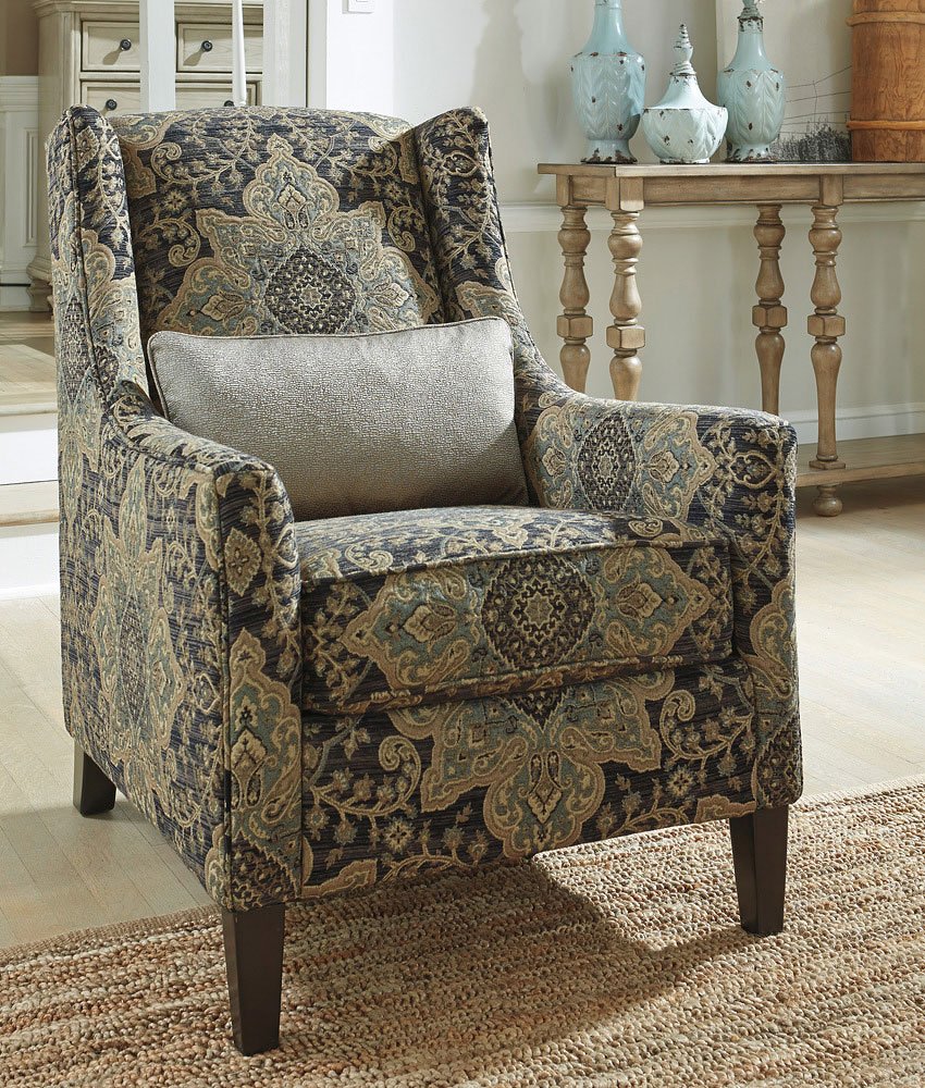 Hartigan Onyx Accent Chair - Accent Chairs - Living Room Furniture