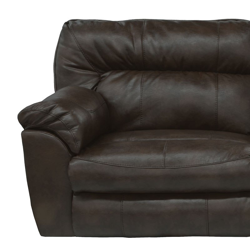 Nolan Power Extra Wide Cuddler Recliner (Godiva) by Catnapper