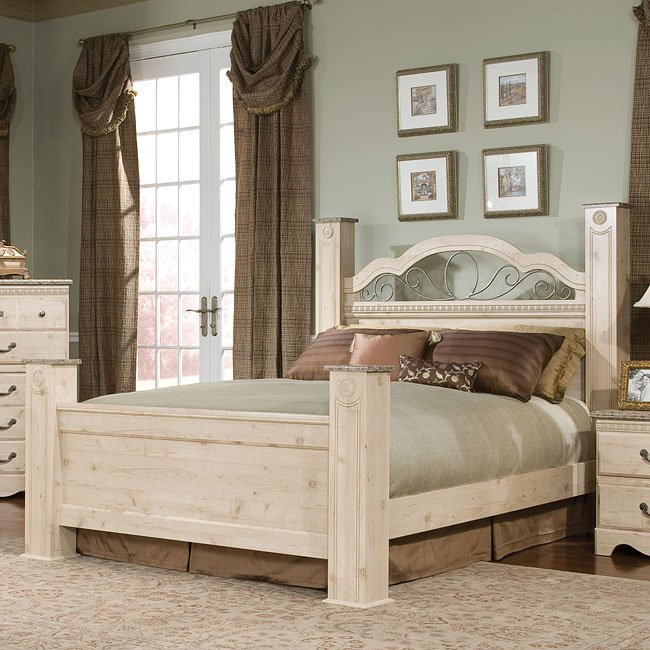 Seville Poster Bedroom Set By Standard Furniture Furniturepick Seville Poster Bed Queen By Standard Furniture