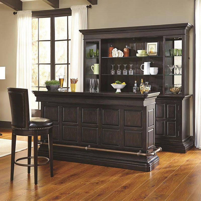 Burton Home Bar Set Pulaski Furniture | FurniturePick