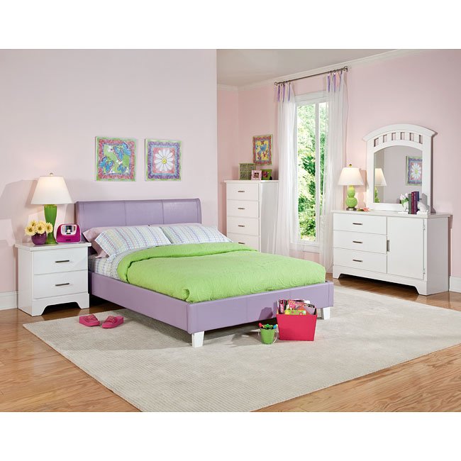 free 2 b lite bedroom set w/ fantasia bed standard furniture