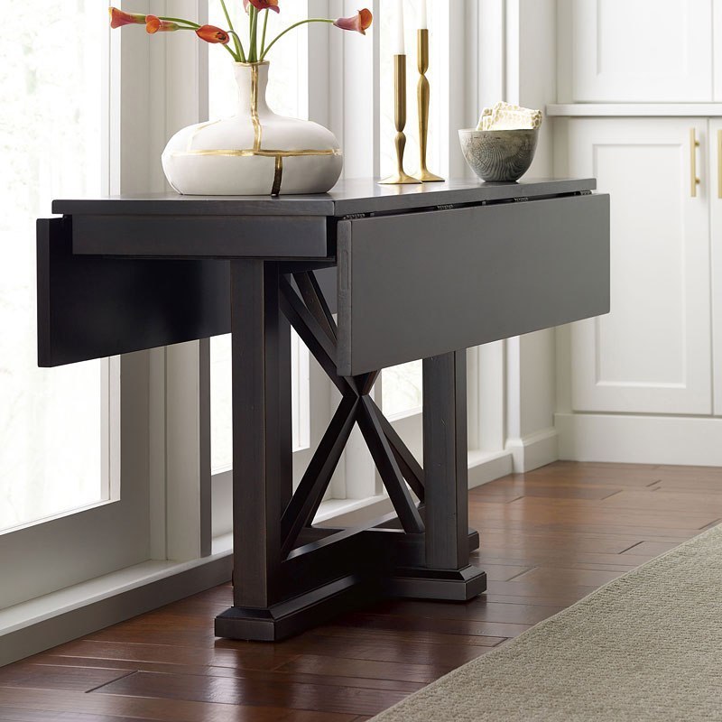 Everyday Peppercorn Drop Leaf Console Dining Table by Rachael Ray Home