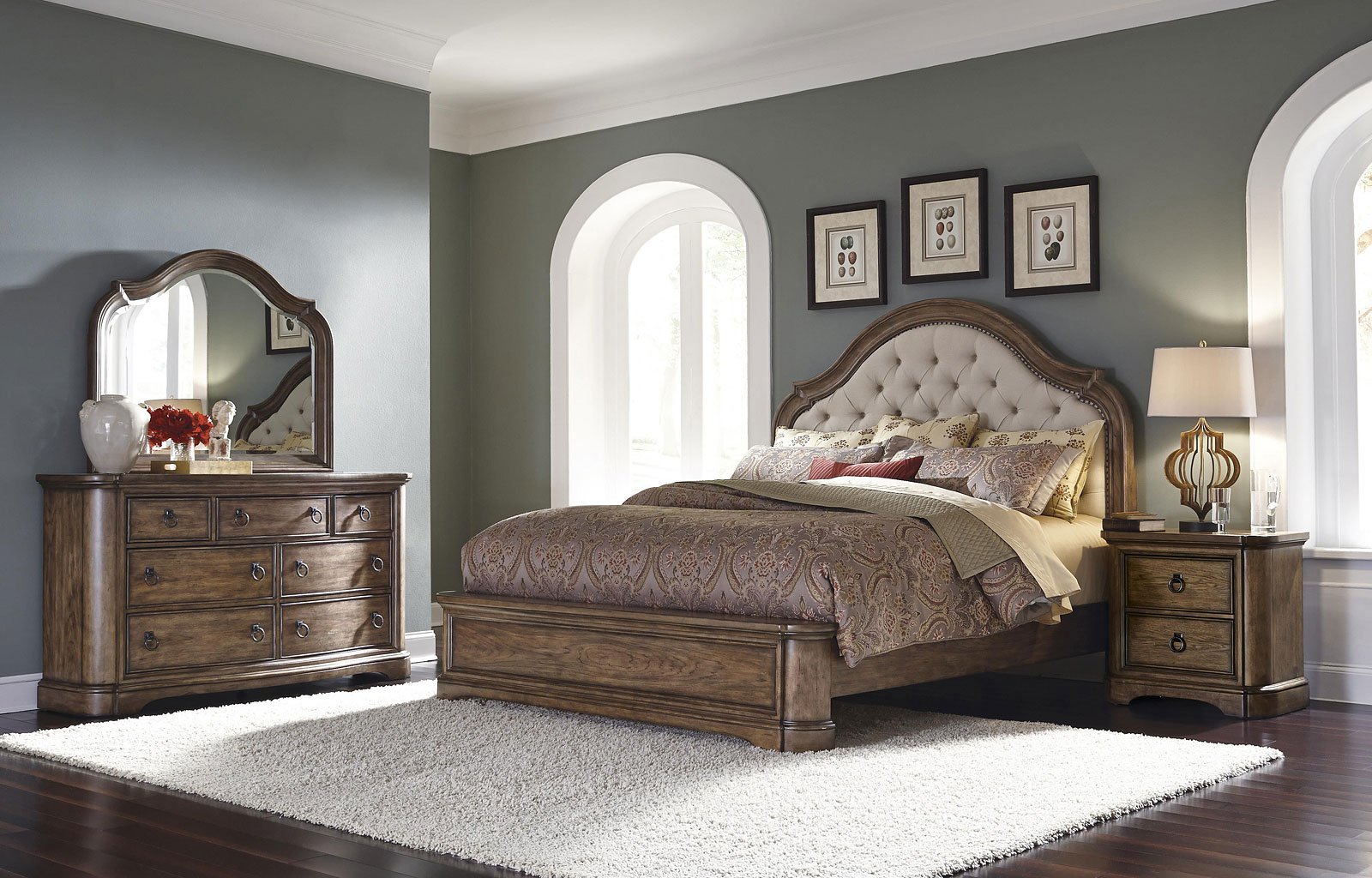 Aurora Bedroom Set - Bedroom Sets - Bedroom Furniture - Bedroom