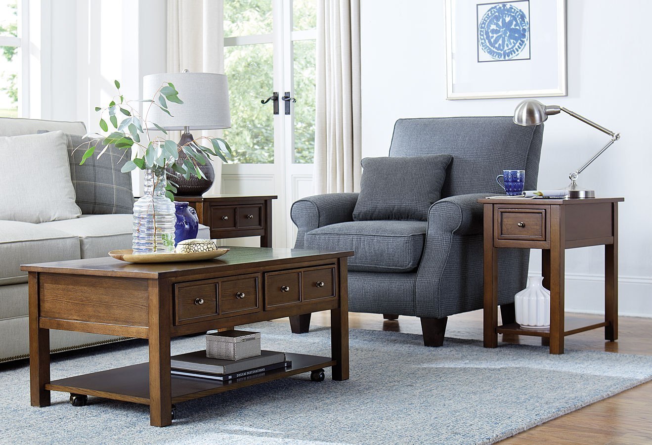 Champlain Small Occasional Table Set By Hammary Furniturepick