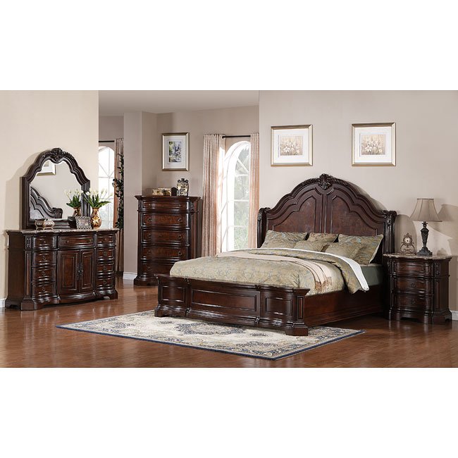 edington bedroom set samuel lawrence furniture | furniturepick
