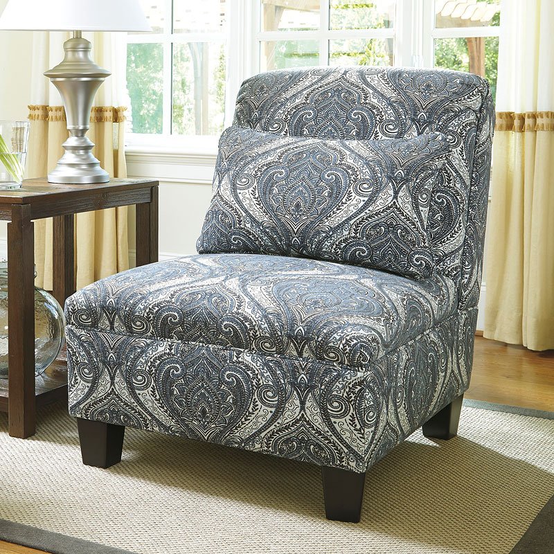 Navasota Regal Armless Chair - Living Room Furniture - Living