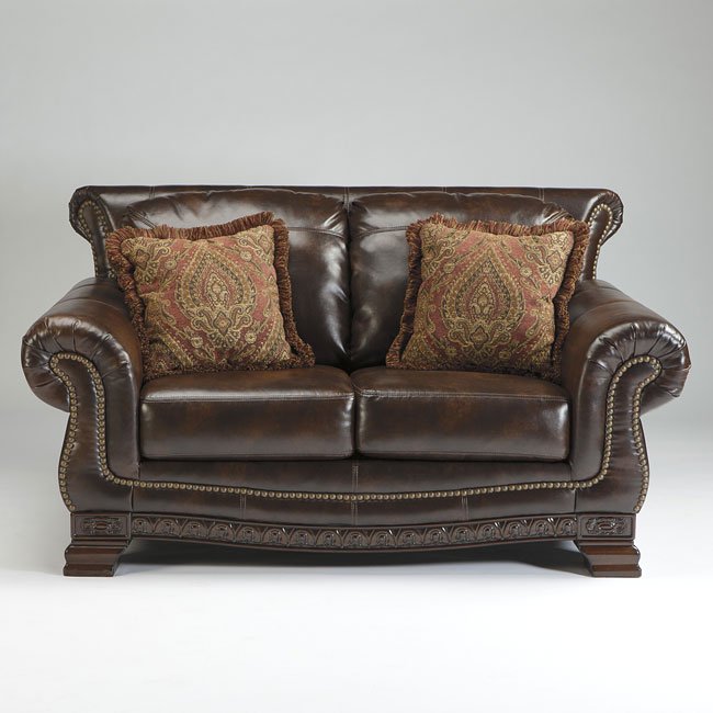 Ledelle DuraBlend Antique  Loveseat Signature  Design by 