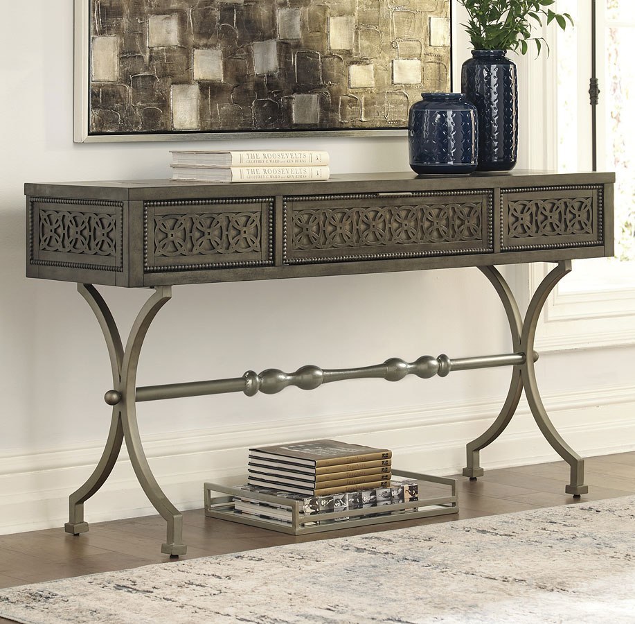 Quinnland Console Sofa Table by Signature Design by Ashley