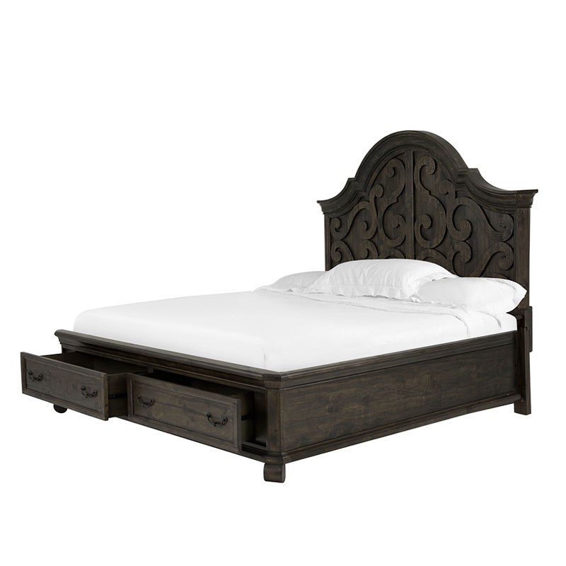 Bellamy Shaped Storage Bedroom Set by Magnussen ...