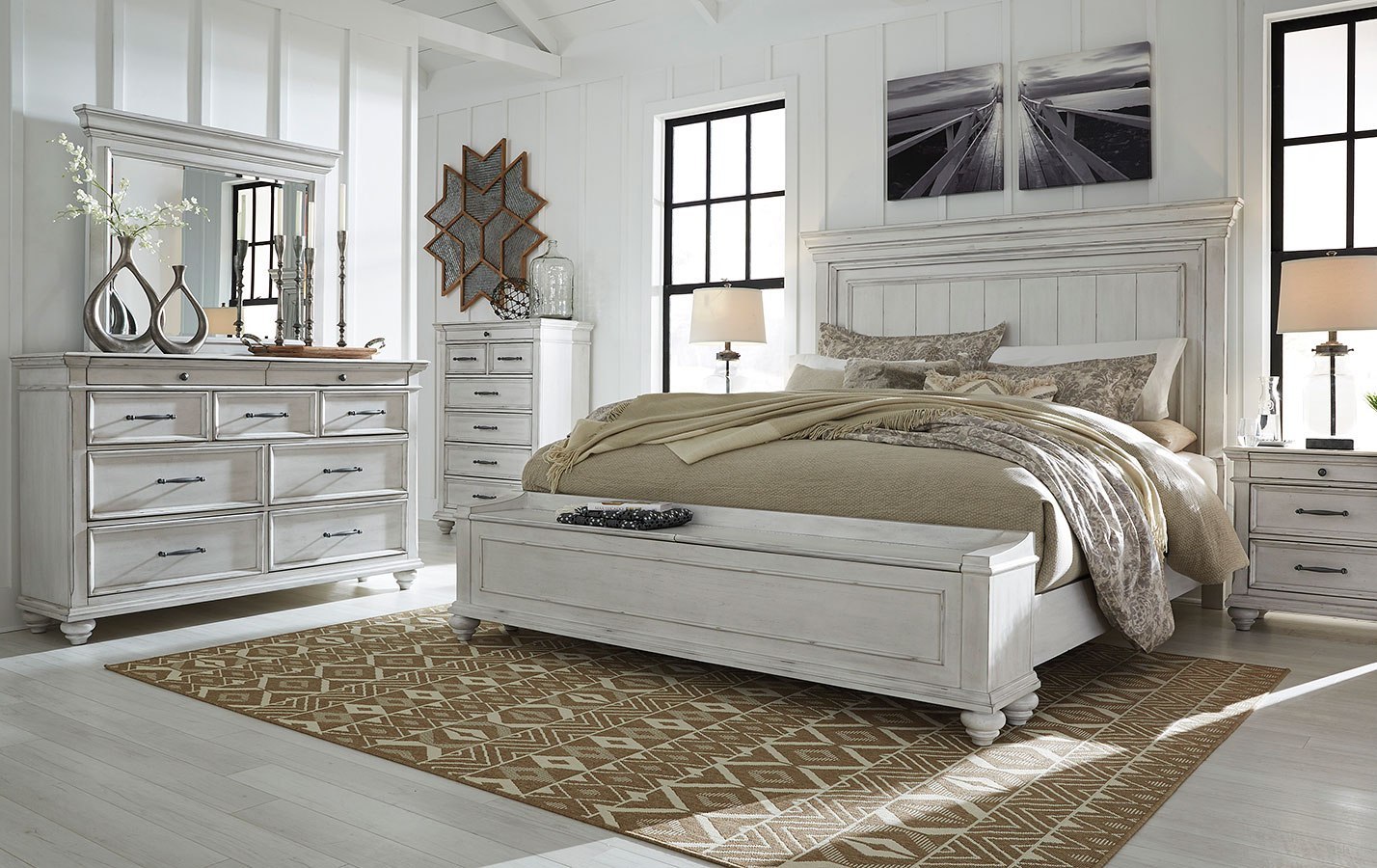 Kanwyn Storage Bedroom Set by Benchcraft | FurniturePick