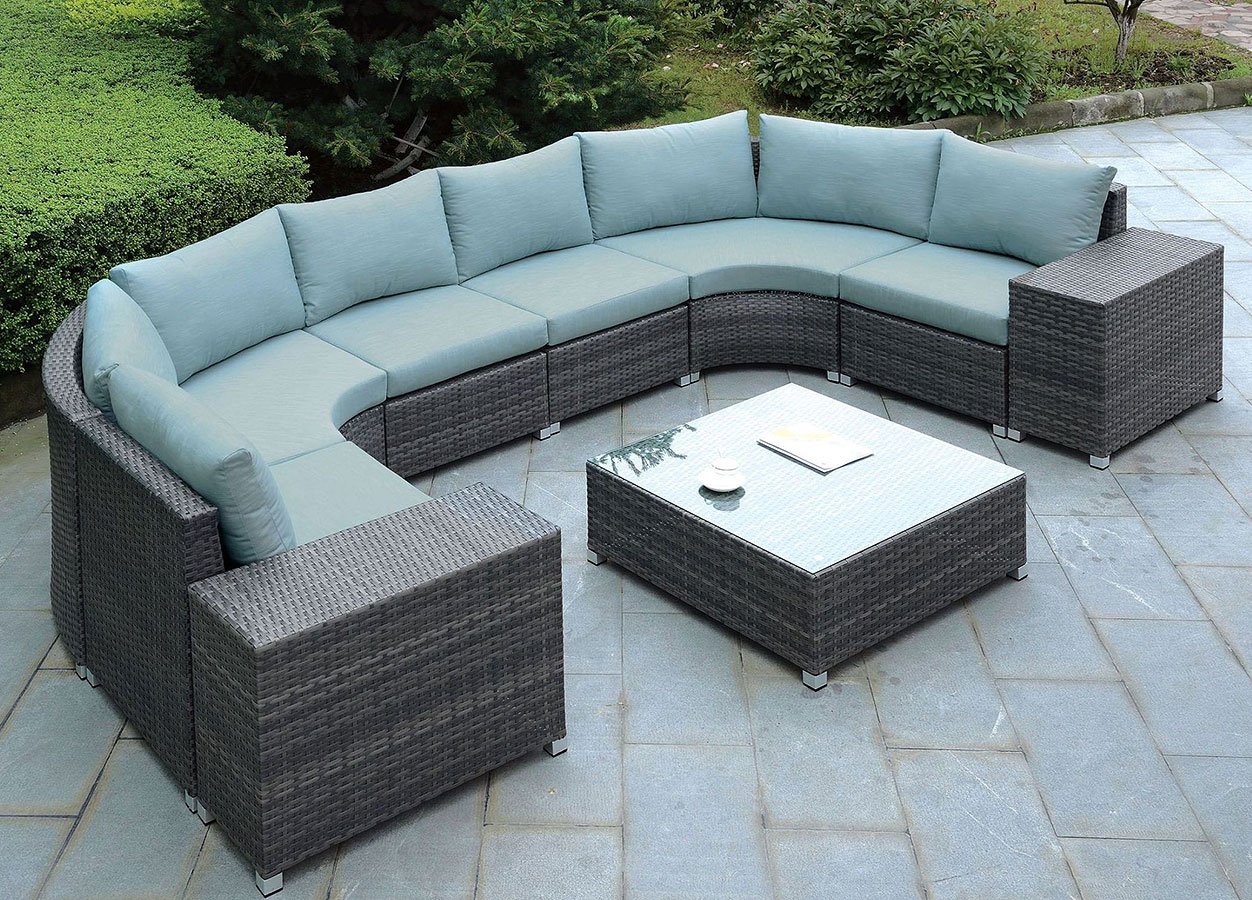 Morgana Outdoor U-Shaped Sectional Set by Furniture of ...