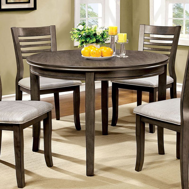 Dwight III 48 Inch Round Dining Table by Furniture of America