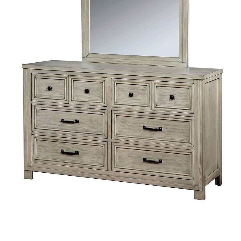 Tywyn Dresser Antique White By Furniture Of America Furniturepick Tywyn Dresser Antique White By