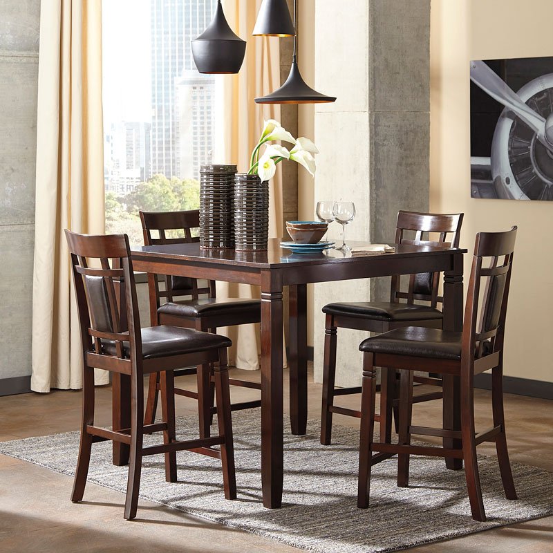 Bennox 5 Piece Counter Height Dining Set By Signature Design Bennox 5 Piece Counter Height Dining Set By Signature Design Ashley Furniturepick