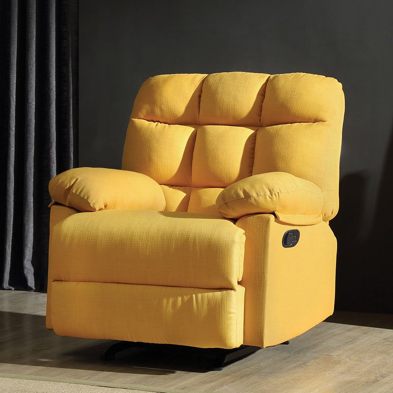 G551 Rocker Recliner (Yellow) by Glory Furniture FurniturePick