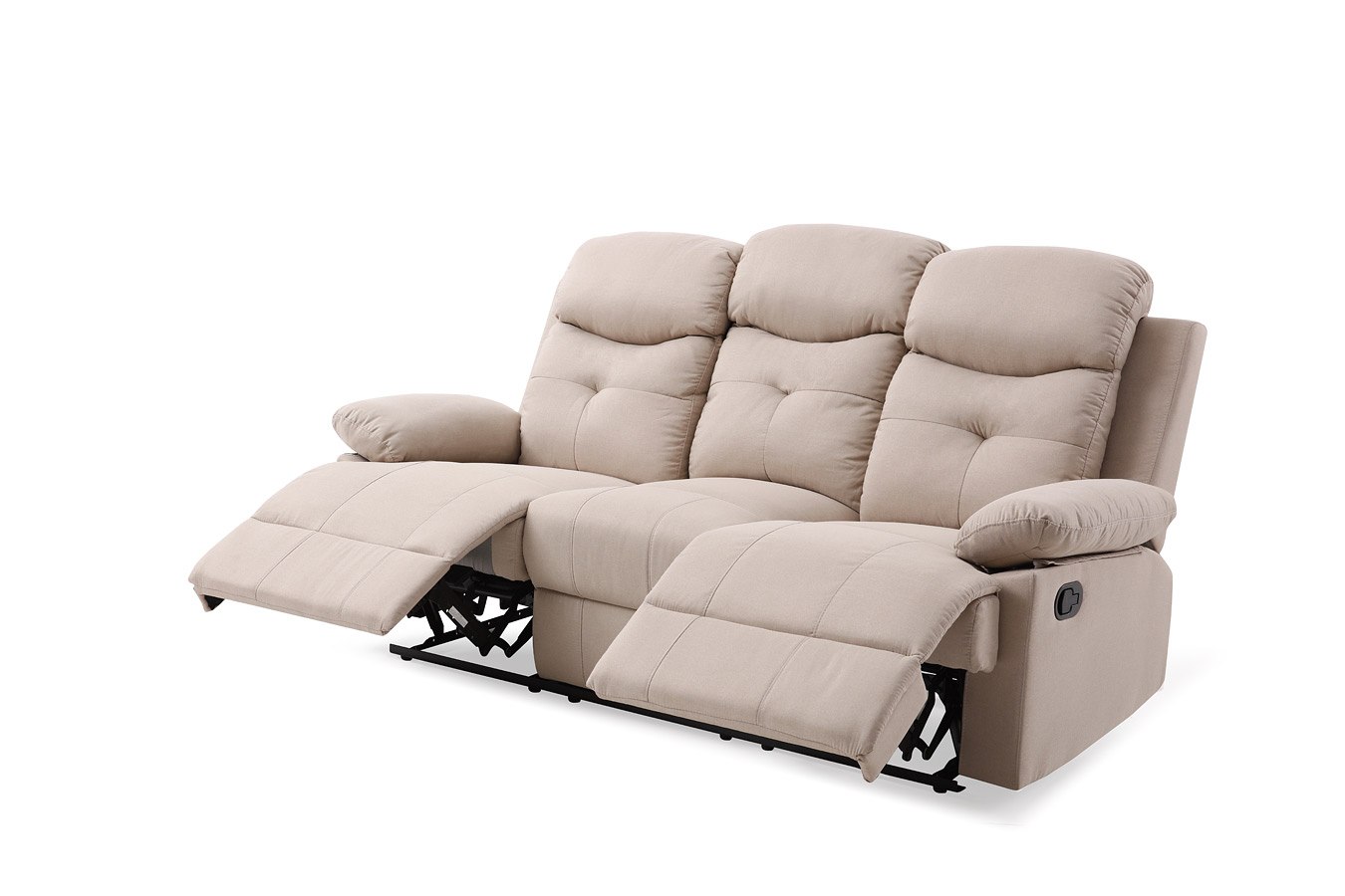 Stadium Reclining Sofa (Beige) by Glory Furniture FurniturePick