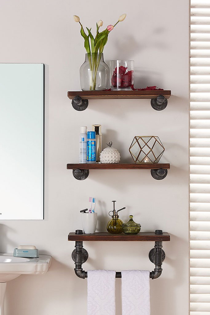 20 inch floating shelves